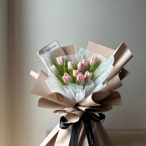 Elegant Pinkish Tulips